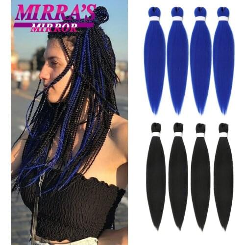Braiding Hair Extensions Ombre Jumbo Braids 26inch Hair Strand Braid Straight Synthetic Hair For African Women Mirra’s Mirror