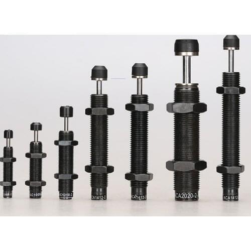 Pneumatic Hydraulic Shock Absorber AC0806 AC1008 AC1210 AC1412 AC1416 Automatic compensation type hydraulic buffer