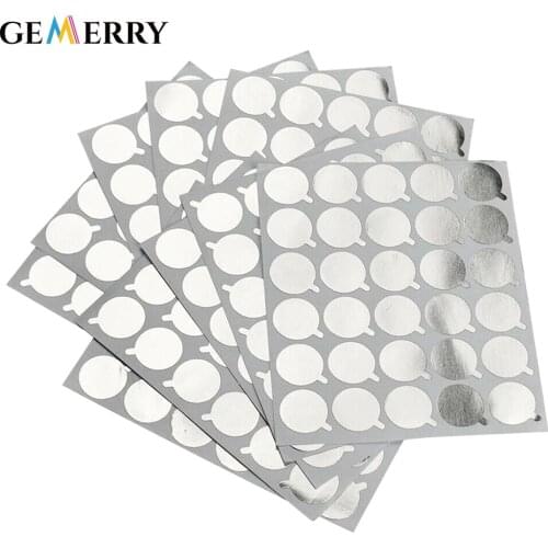 300 Pcs Disposable Sticker Pallet Eyelash Glue Holder Paper Eyelash Extension Pads Sticker Stand on Lash Supplies 2.1cm