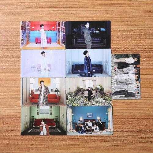 Kpop Groups Bangtan Boys Poster Lomo Card New Album BE Small Card Photocard Poster JUNG KOOK JIMIN SUGA FANS GIFTS