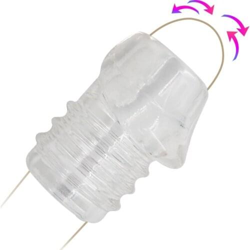 Sex Products Silicone Penis Enlargement Cock Cage Delayed Ejaculation On Penis Male Chastity Device Adult Erotic Sex Toy For Men