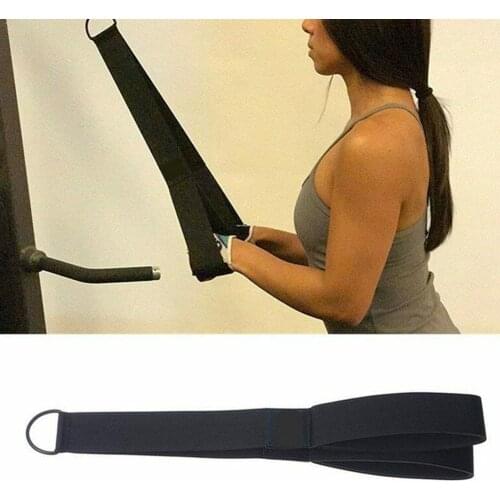 Triceps Training Device Push Pull Down Rope Muscle Equipment Rope Training Workout Bodybuilding Fitness Pull Exercise E4O6