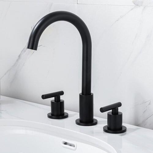Bathroom Faucet Gold basin faucet Black widespread faucet Chrome Tap luxury Basin Mixer Hot And Cold shower room sink Faucet