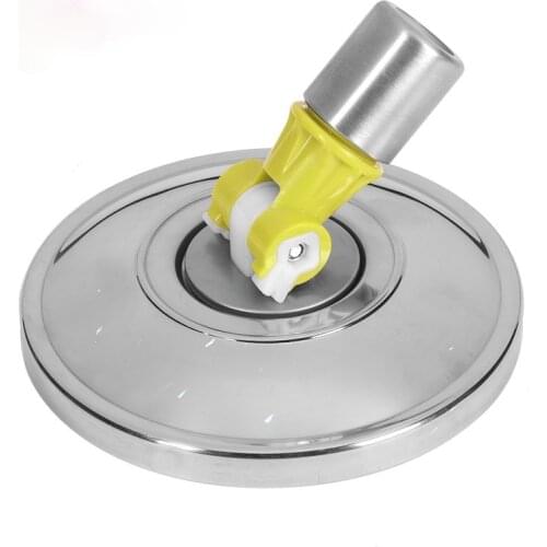 Random Color Mop Head Revolving Stainless Steel Household Floor Mop Head Replacement Automatic Mop Head Spin Cleaning Home Tools