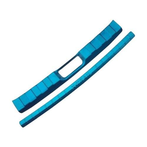 Stainless steel Rear Bumper Protector Sill Trunk Rear guard Tread Plate Trim for Nissan X-Trail X Trail T31 2008-2013