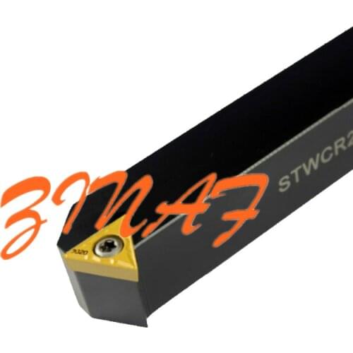 1pc STWCR1616H16 STWCR2020K16 STWCR2525M16 External Turning Tool Hold TCMT16T304 Carbide Inserts Lathe Bar CNC Cutting Tools