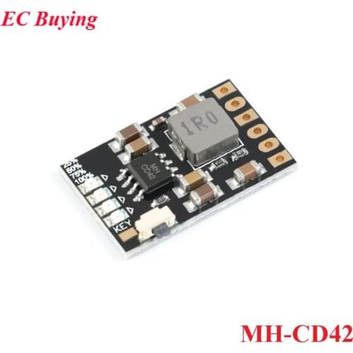 CD42 DC 5V 2.1A Mobile Power Board 4.2V Charge Discharge Boost Battery Protection DIY Indicator Module 3.7V Lithium 18650