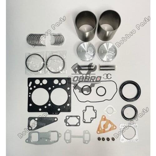 2TNE68 Overhaul Rebuild Kit Full Gasket Piston Ring Main Rod Bearing For Yanmar Excavator C12R B1U SOLAR 010 Harvester Ee-30