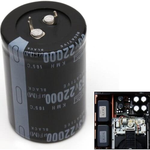 Drop&Wholesale 22000UF 63V Aluminum Electrolytic Capacitor 105C Dimension 35x50mm Cylindrical