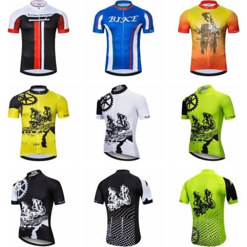 Quick Dry Cycling Jersey Outdoor Bike Clothing Top Bicycle mountain bike jersey top breathable cycling clothing short sleeve