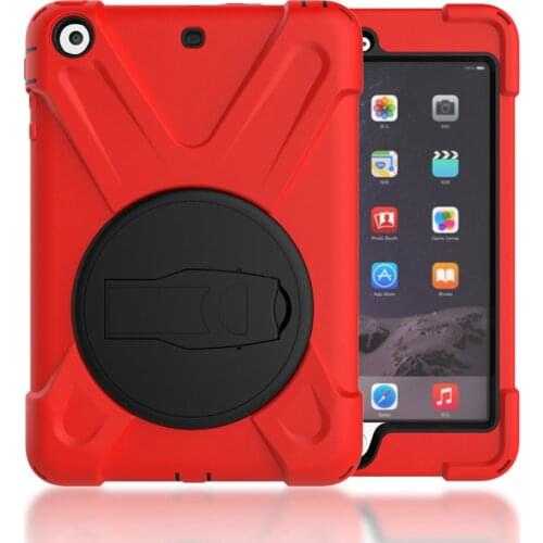 Case for iPad mini 1 2 3 hand-held Shock Proof full body cover Handle stand sleeve for ipad mini case