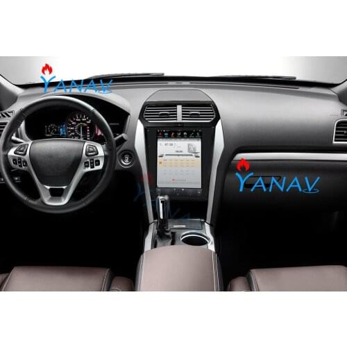 Android 12.1'' Vertical Screen GPS navigation For-FORD Explorer 2013-2016 Car Stereo video radio multimedia DVD player carplay