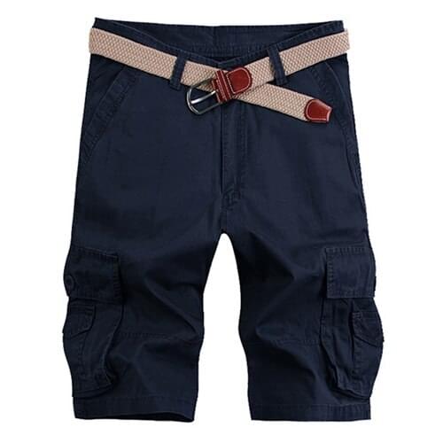 Top Quality 2019 Summer Outdoor Cotton Straight solid Army military Cargo trekking Hiking Camping climbing combat shorts Men