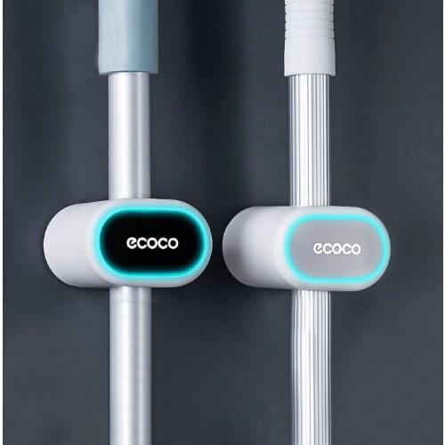 Wall Mounted Mop Organizer Holder Brush Broom Hanger Home Mop Storage Rack Bathroom Home Kitchen Organizer Mop Racks Shelf