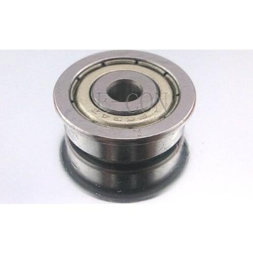 1/2/5/10PCS F634zz Mini Metal Double Shielded Flanged Ball Bearings (4mm*16mm*5mm)