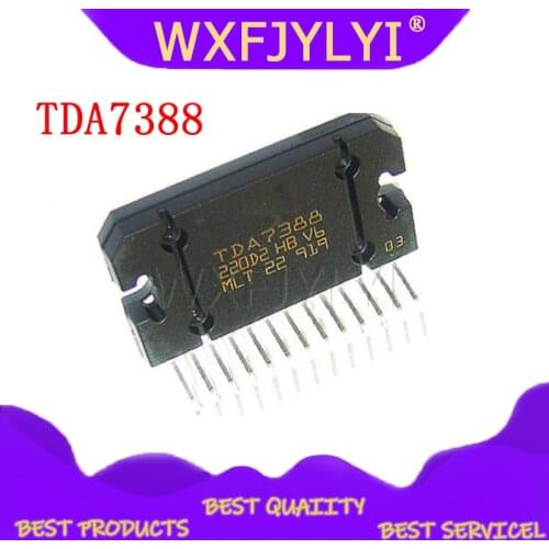 1pcs/lot TDA7388 7388 ZIP 4 X 41W Bridging car audio amplifier IC