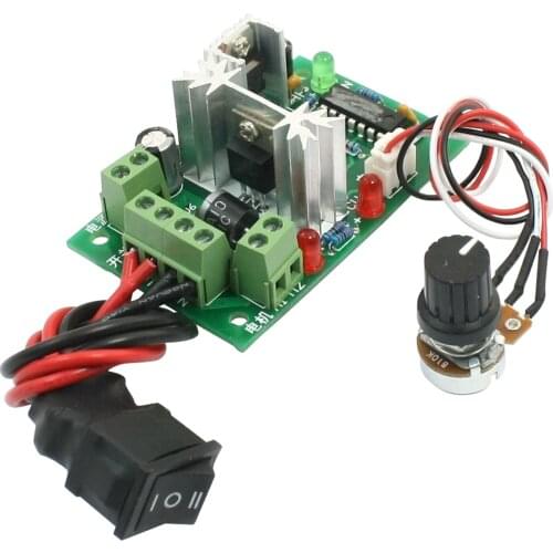 12V 24V 30V 120W PWM Adjustable Volt DC Motor Speed Controller CCM2