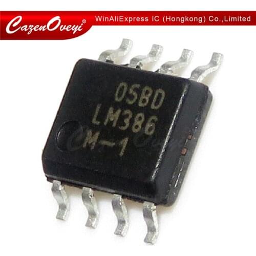 20pcs/lot LM386M-1 LM386 M-1 386M-1 386 SOP-8 In Stock