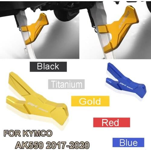 2017 - 2020 For KYMCO AK550 AK 550 Motorcycle Accessories CNC Kickstand Side Column Auxiliary Seat