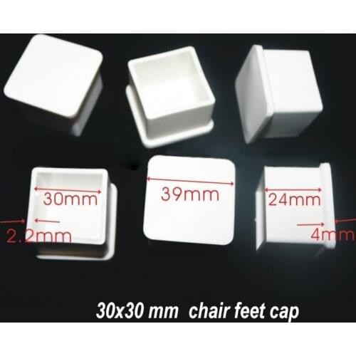 20x20 25x25 30x30 Square chair feet cap pad PVC plastic wrap outer cover protect table desk leg tube insert End desk furniture