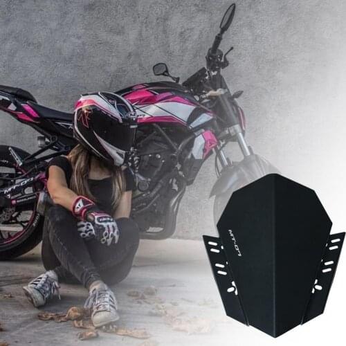 50% Hot Sales Motorcycle CNC Windshield Windscreen Aluminium Alloy Cool Deflector for Yamaha MT07 FZ07 18-19