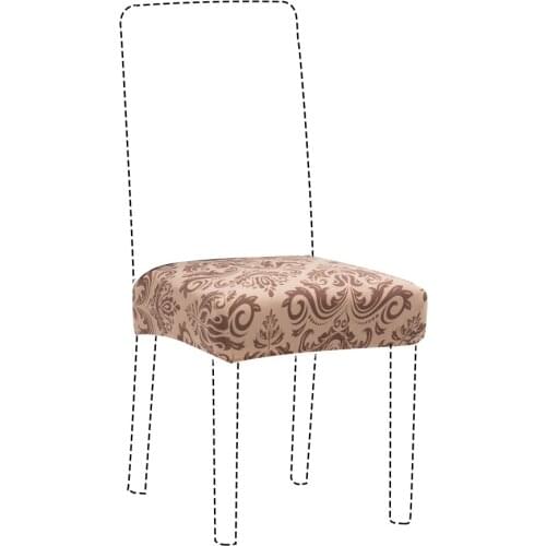 Printed Stretch Chair Cover Big Elastic Seat Chair Covers Painting Slipcovers Restaurant Banquet Hotel Anti-dirty Removable