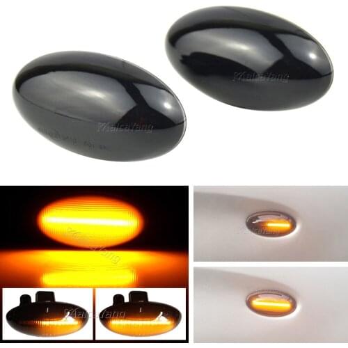 Dynamic Flashing LED Side Marker Sequential Blinker Turn Signal Light For Citroen Berlingo Jumpy Xsara Picasso C3 C5 C1 C2 C6