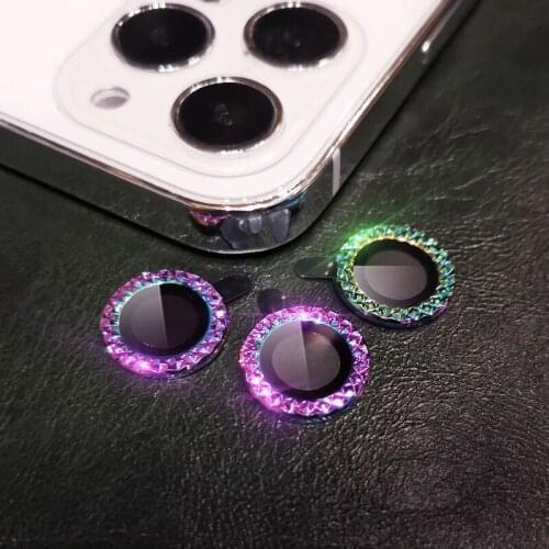 For Apple12 Lens Film Foriphone11 Mobile Phone Camera Protection Ring For12promax Film Lens Sticker Anti-scratch Back Film