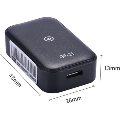 GF21 Locator Vehicle GPS Tracker Elderly Children Pet Anti-Loss Alarm Device WiFi Positioning Anti-Theft Device GPS Pet Tracker
