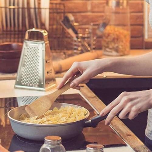 Hot Bamboo Kitchen Utensils Wooden Cooking Utensils with Holder Spatulas and Cookware Set Spoons