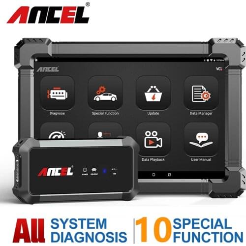 ANCEL X7 OBD2 Diagnostic Tool Auto Scanner Full System Airbag Engine EPB DPF Oil Reset ABS SAS Transmission OBDII Code Reader