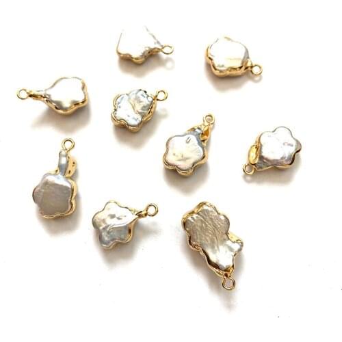 Classic Irregular Star Shaped Boutique Single Hole Pendant 15/22mm Beautiful and Beautiful Jewelry Handmade Charm Birthday Gift