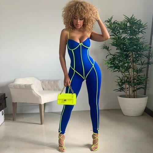 Mesh Patchwork Bodybuilding Backless Sexy Bodysuit Women Workout Fitness Jumpsuit Gym Dance Rompers Overalls Yoga Suit Female