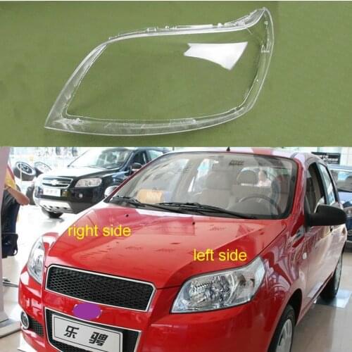 Transparent Lampshade Lamp Shade Front Headlight Shell Headlamp Cover Glass For Chevrolet Aveo 2009 2010 2011