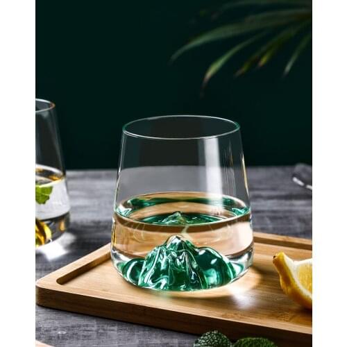 Japanese style drinking cup glass ing wind cup creative household glass drinking cup transparent high temperature resistant cups