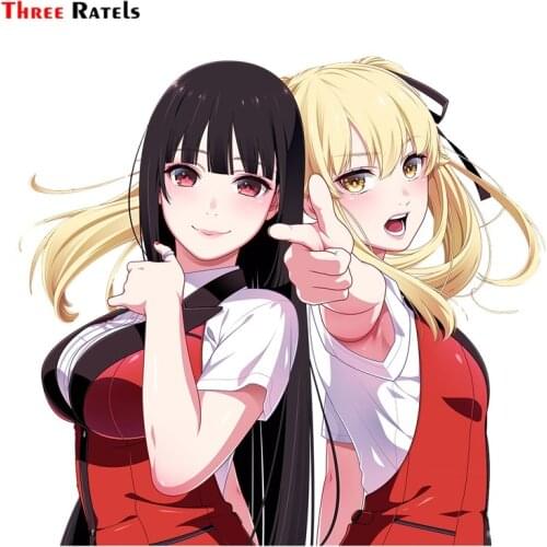 Three Ratels FC810 Mary Saotome and Jabami Yumeko for Kakegurei car body sticker notebook decal