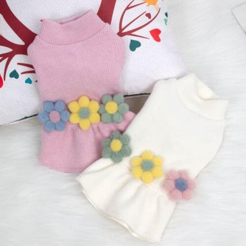 Winter Dog Dress XXS XS Cat Chihuahua Yorkshire Yorkie Clothes Puppy Pomeranian Poodle Bichon Schnauzer Dog Clothing Pet Costume