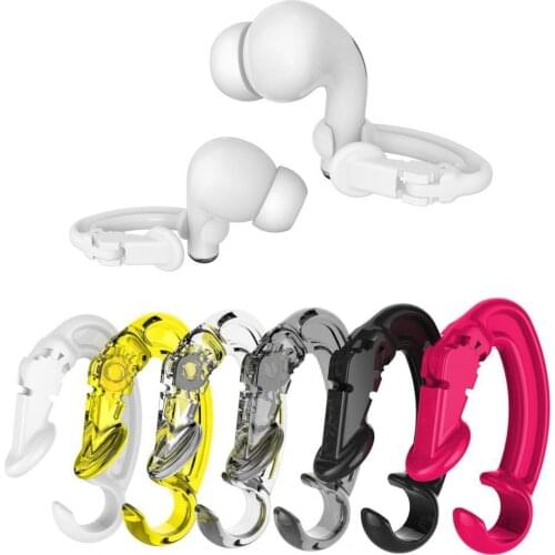 1 Pair Headset Anti-lost Artifacts for AirPods Pro 3/2/1 Wireless Earphone Holder Portable Non-slip Clip Headphone Accessories