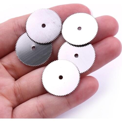 5/10/50pcs 22mm Steel Wood Saw Disc Wheel Cutting Cutter Blades For Dremel Rotary Tool