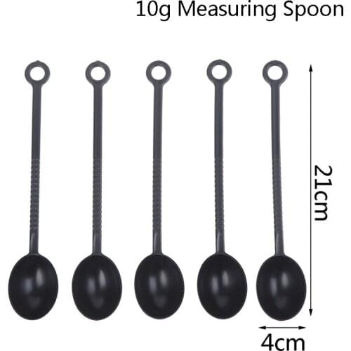 5pcs 10g Measure Spoon Teaspoon Coffee Sugar Scoop Cake Baking Milk Tea Measure Tool