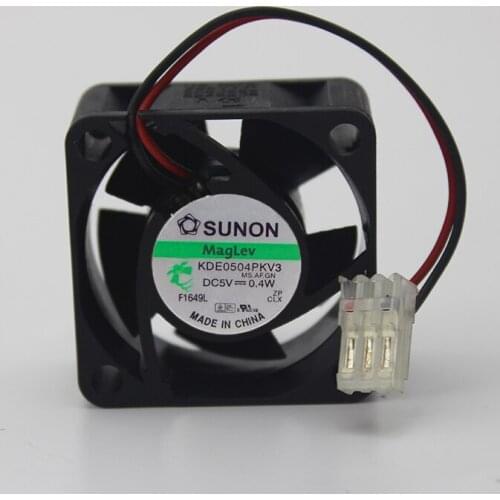 5V 4CM magnetic bearing 4020 DC cooling fan KDE0504PKV3 2 wire 6 Month Warranty