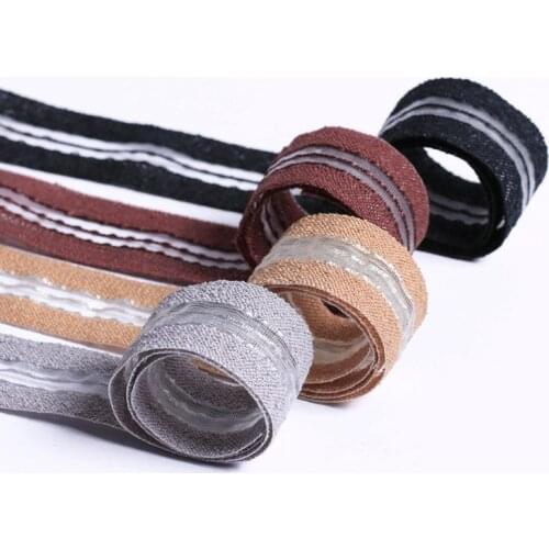 5 yards/lots Jumper Striped Snow Gauze Ribbon DIY Hair Accessories Cake Gift Bouquet Packaging Clothing Sewing Trims Material