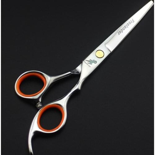 6.0 Professional Stainless Steel Barber Hairdressing Cutting Scissors Salon Hair Shears Grade with a Great Grip of Blades