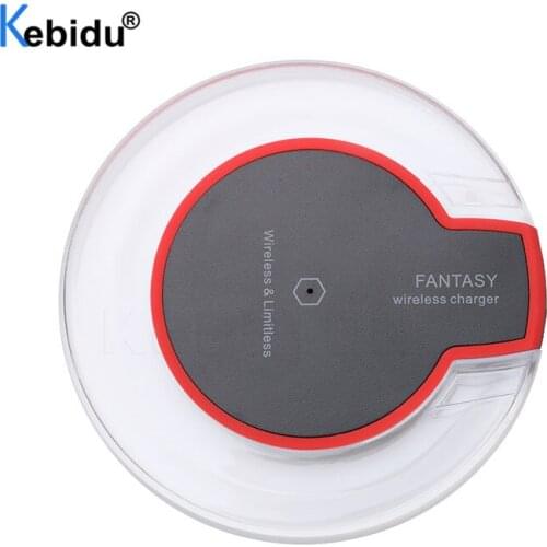 Kebidu Qi Wireless Charger Pad Fast Charging Pad for iPhone X 8 Plus Samsung Galaxy Note 8 S8 S7 S6 Edge