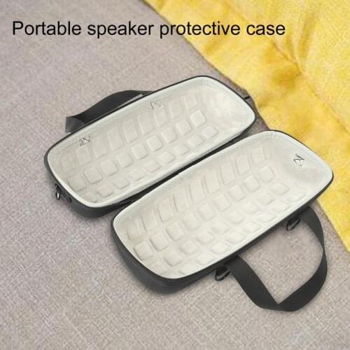 Bluelans Portable Zipper Anti-scratch EVA Wireless Bluetooth Speaker Carrying Case Protective Case for-JBL Xtreme3