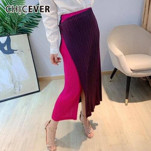 Женские юбки CHICEVER China At AliExpress