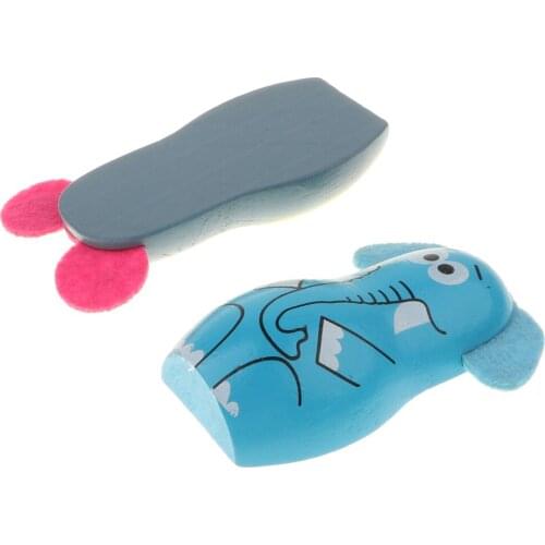 Cartoon Animals Mini Wooden Bowling Play Set Family Fun Kids Educational Toy