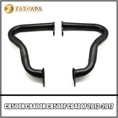 FOR HONDA CB500X CB400X CB500F CB400F 2013-2017 Moto Avant Extension Protecteur Garde Carter Moteur Crash Bar