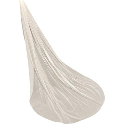 Wedding Bridal Veil with Comb Bridal Tulle Veils Wedding Hair Accessories for Brides 1 Tier Cathedral Length Drop Veil