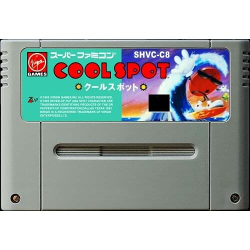 Game cards : COOLSPOT ( Japanese NTSC Version!! )